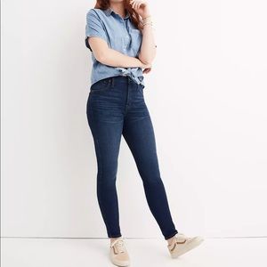 Madewell 10” high rise skinny- NWOT